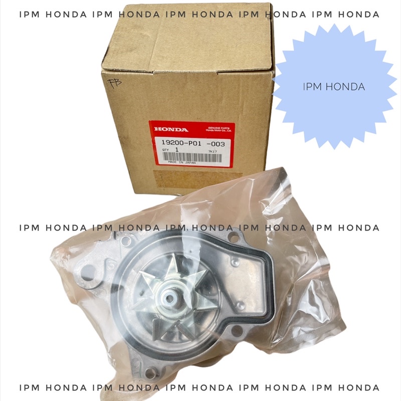 19200 P01 / PM3 Waterpump WATER pump Pompa Air Mesin Honda Civic Grand LX Nova Nouva 1988 1989 1990 1991 Genio Estillo 1992 1993 1994 1995 GMB GWH0-26 NPW GNS Original Honda