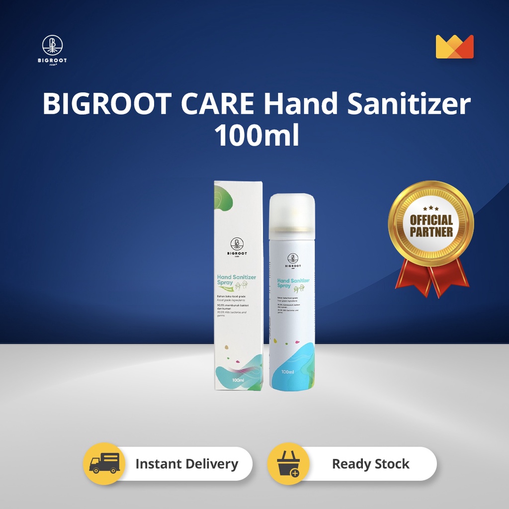 Jual BIGROOT CARE Hand Sanitizer 100ml | Shopee Indonesia