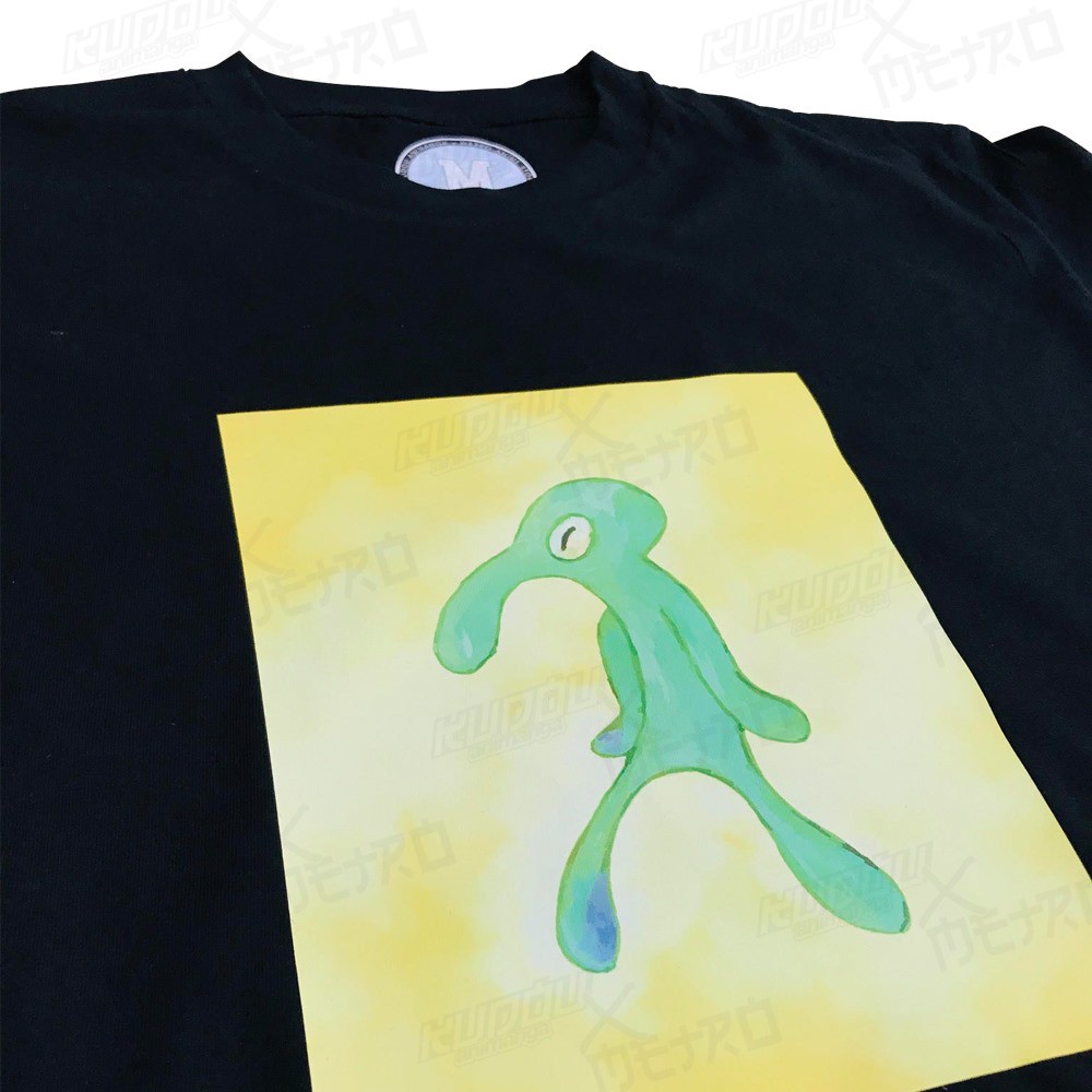 Tshirt Squidward ART Maha Karya Masterpiece Tamvan dan Berani