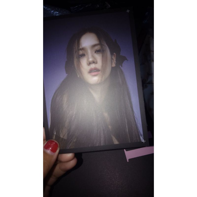 postcard album blackpink hylt jisoo