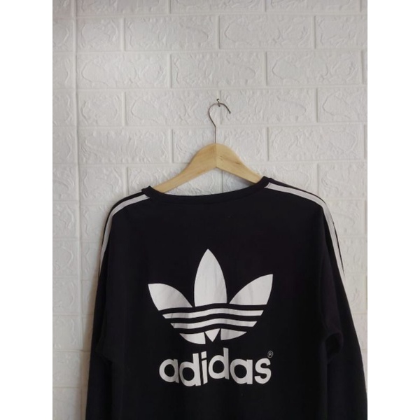crewneck adidas trefoil second