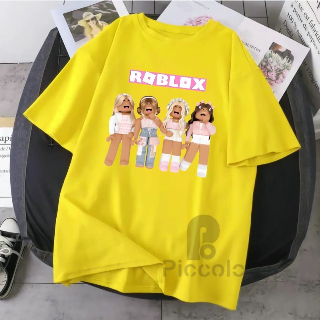 KAOS ANAK ROBLOX GIRL BAHAN PREMIUM