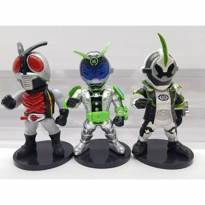 toys / mainan Action Figure WCF Kamen rider mask RX set isi 6 pcs