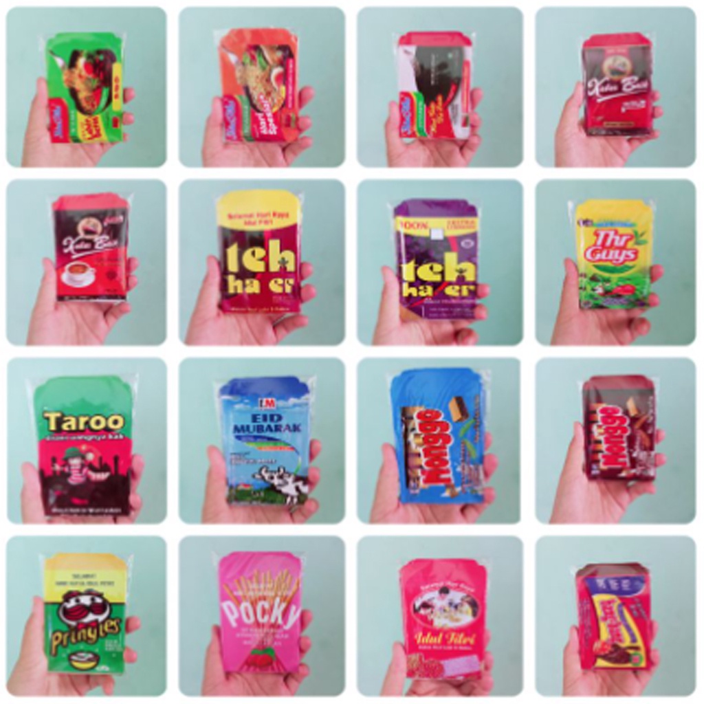 

obral murah cuci gudang Amplop Lebaran motif snack kekinian (SUDAH JADI siap pakai) dan motif karakter murah meriah