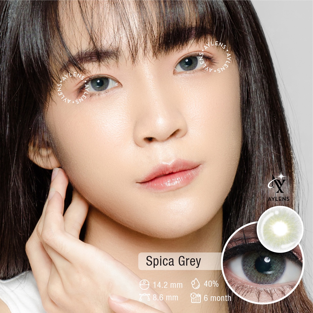 Softlens Korea Aylens - Spica Series (Grey, Brown)