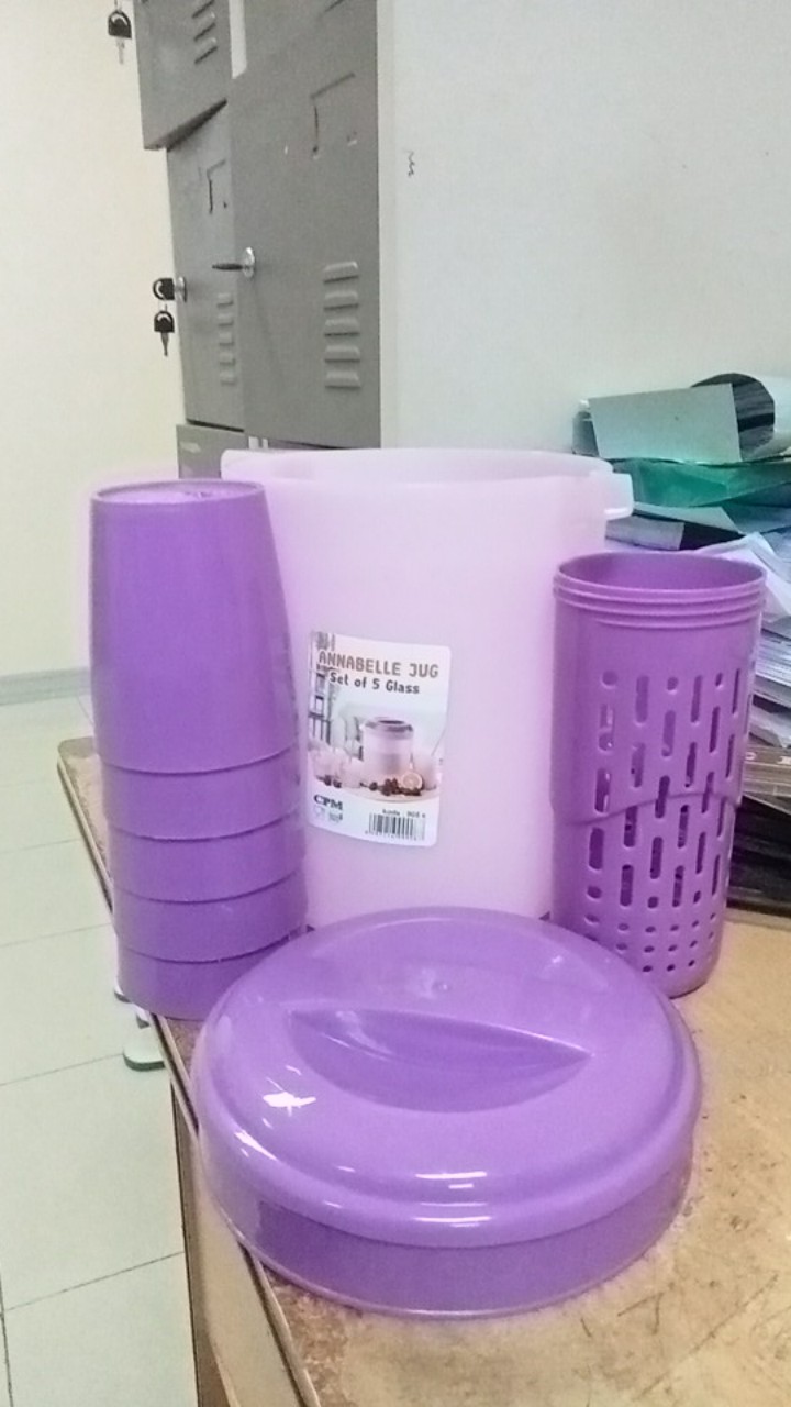 Teko Set 5 Pcs Anabelle Infused Water
