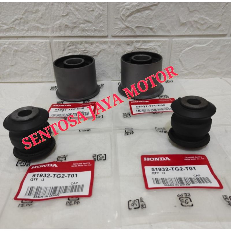 BUSHING LOWER ARM SET BIG SMALL - BOSH SAYAP BESAR KECIL SET HONDA JAZZ RS GE8 FREED ORIGINAL