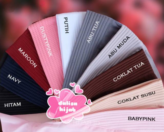 KHIMAR KIKIS REMPEL SEDANG | khimar instan | khimar syar'i rempe | Hijab Instan wolfis-5