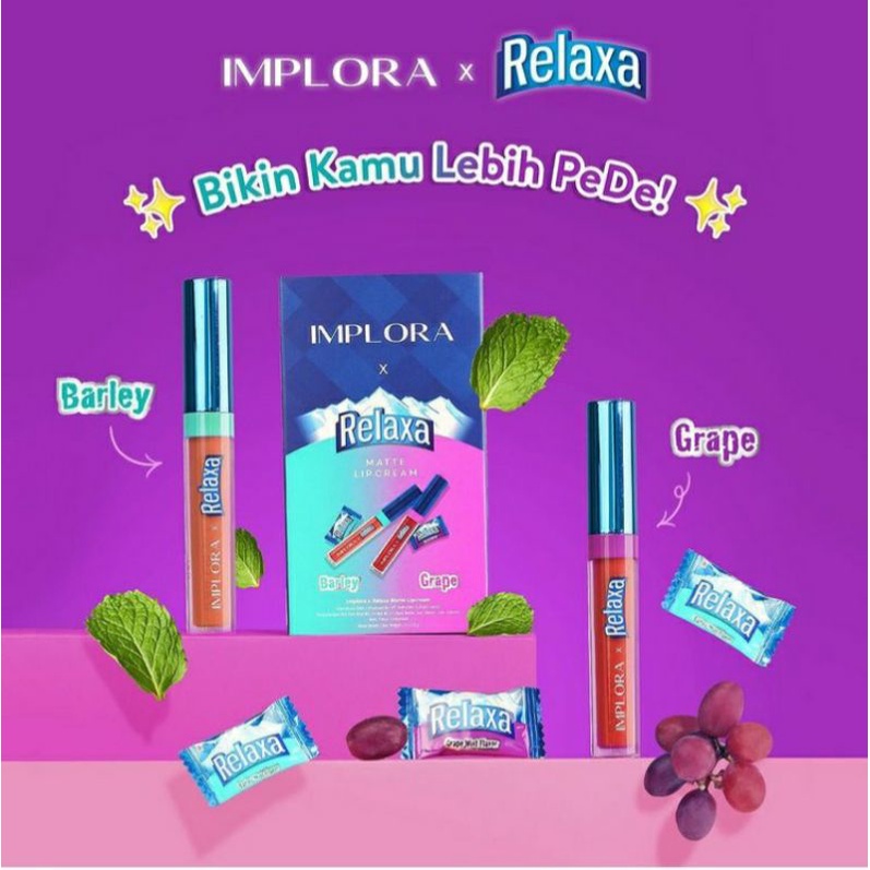 implora relaxa matte lipcream set isi 2