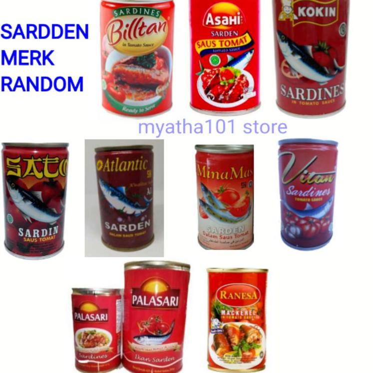 

SARDEN 155 GRAM ( ISI = 10 PCS MERK RANDOM )/SARDEN ASAHI/SARDEN BILTAN/SARDEN ATAN/DLL ㊊
