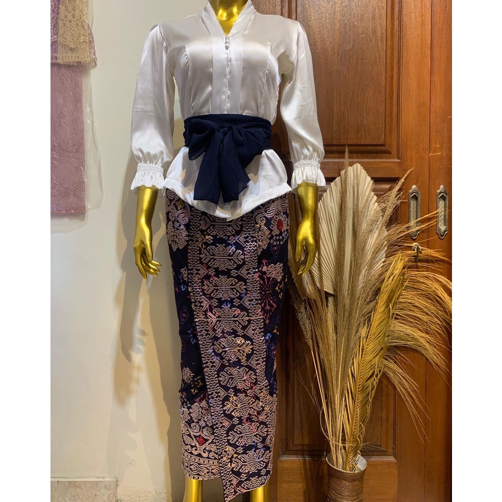 Kamen Full Bordir Strait "Endek Seseh"