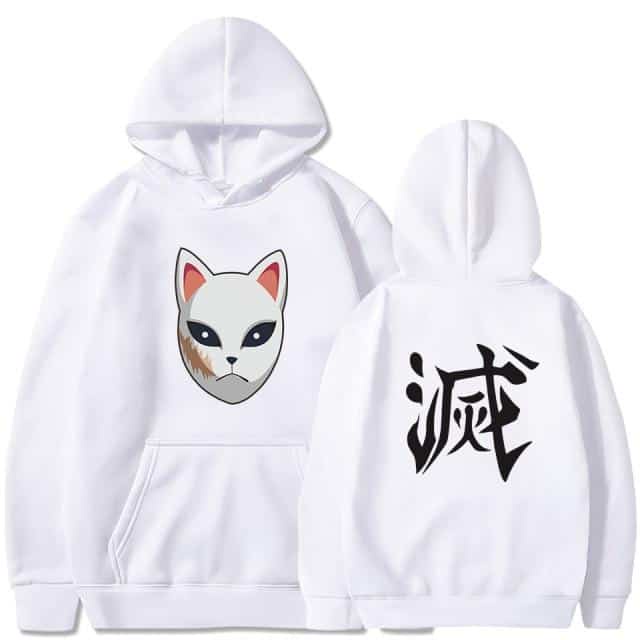 Sweater Anime DEMON SLAYER Oblong / Hoodie SABITO Jumper Pria Wanita Size S M L XL XXL XXXL