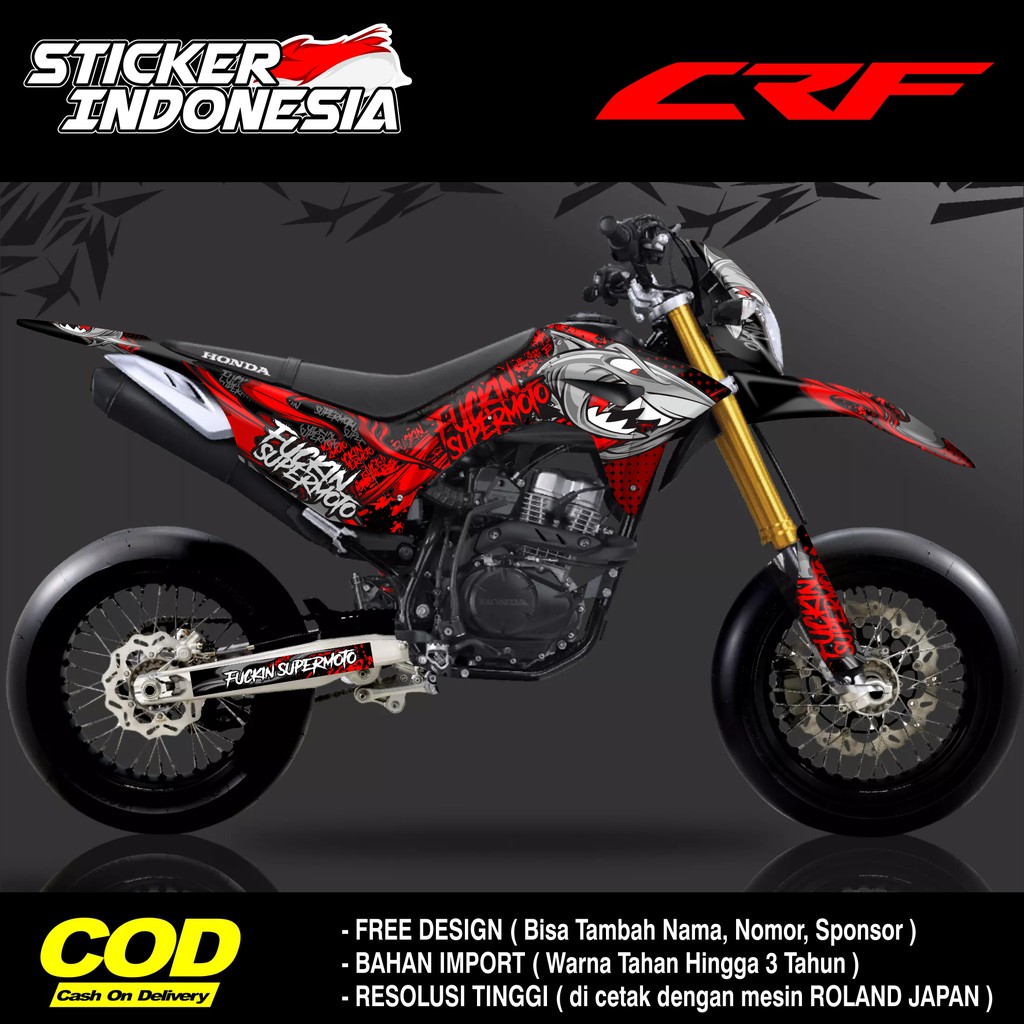 STICKER DECAL Trail CRF STRIPING FULL BODY