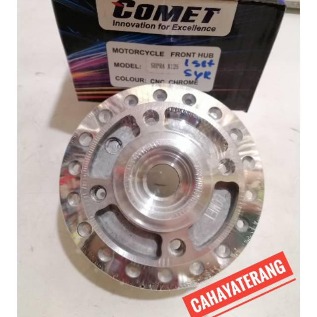 Trombol Tromol Chrome Depan Comet Original. Honda Supra X 125 - Kharisma - KPH - CS 1 - Sonic 150R