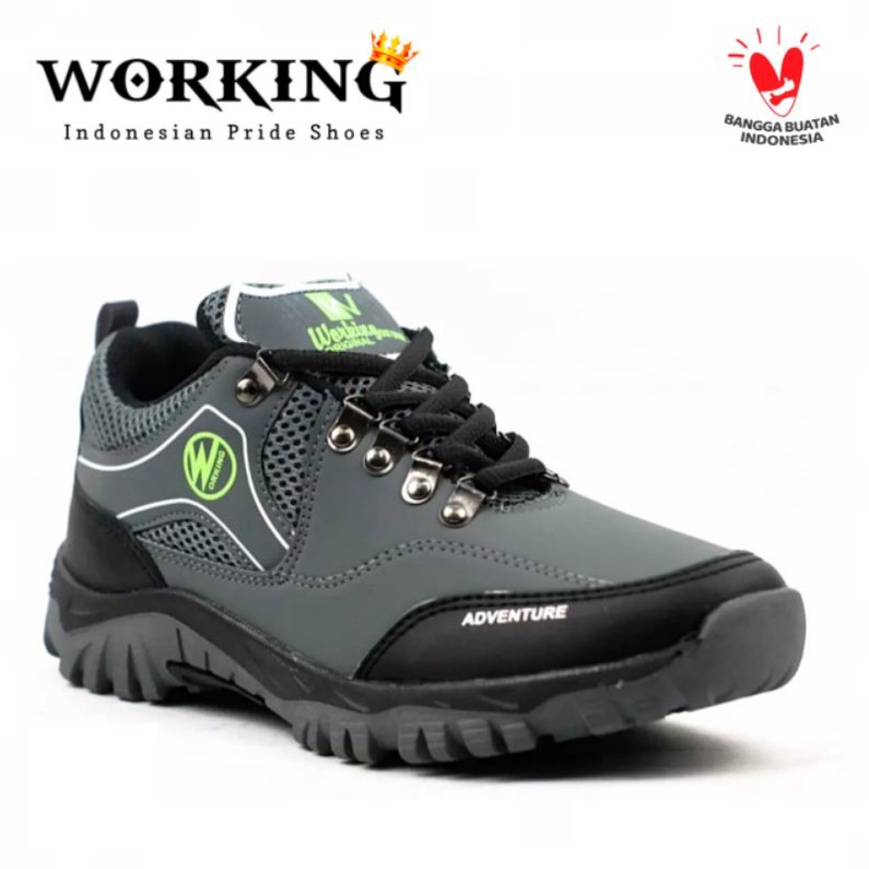 WORKING Original Hiking G-02 Sepatu Safety Pria Sepatu Safety Wanita Sepatu Safety Jogger Sepatu Saf