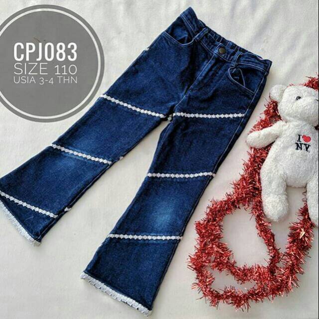 CPJ083 Celana Panjang Jeans MEZZO PIANO Lace