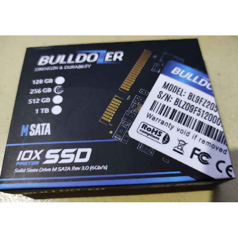SSD MSATA M SATA 256GB 256 GB