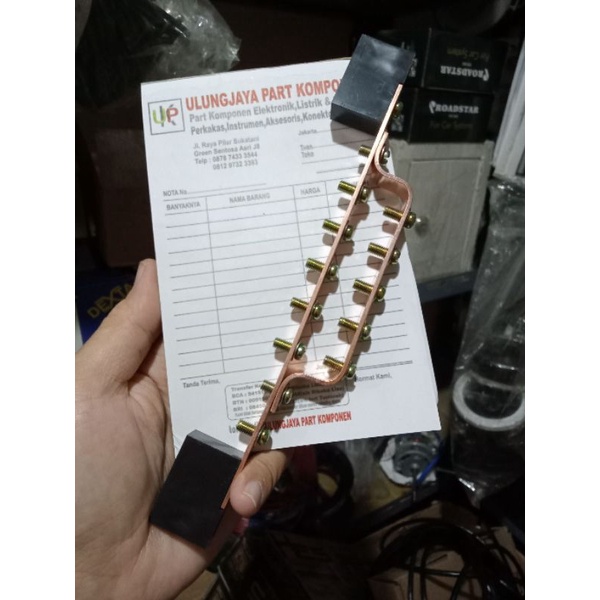 busbar netral nol grounding arde-komponen perakitan panel listrik
