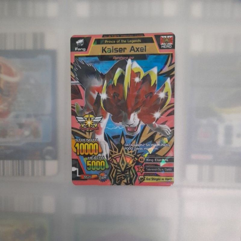 kartu animal kaiser axel murah produk baru