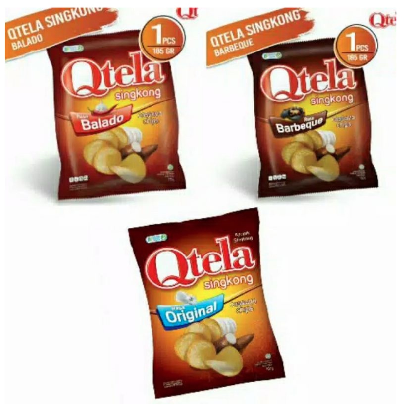 

Qtela Keripik Singkong All Variant 185 gram