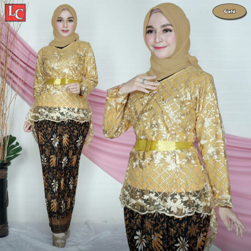 KEBAYA MODERN &lt; STELAN TUNIK ICA KOTAK//BAJU SERAGAMAN//FASHION WANITA//BY LEFI CHOTO