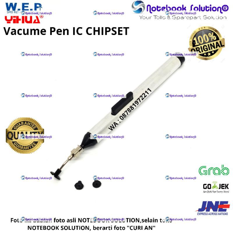 VACUME PEN IC CHIPSET KOMPONEN SMD  keperluan service teknisi Laptop Handphone PS TV dll