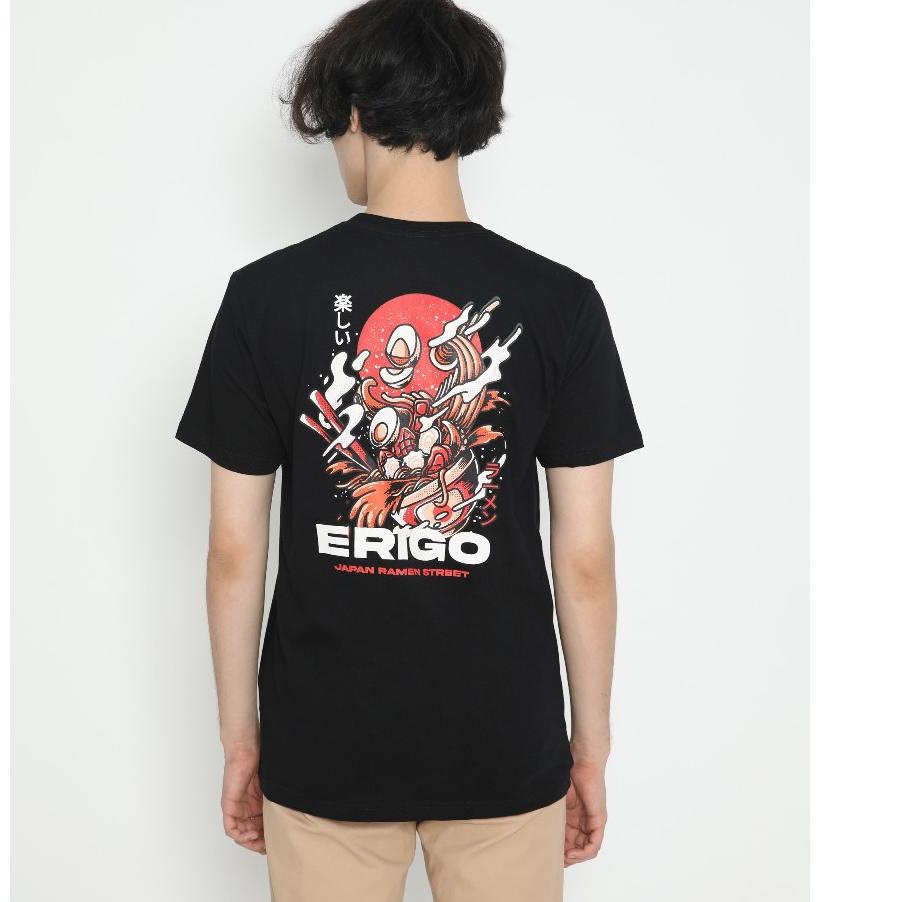 Hot ⚡ale Erigo T-Shirt Ramen Street Black