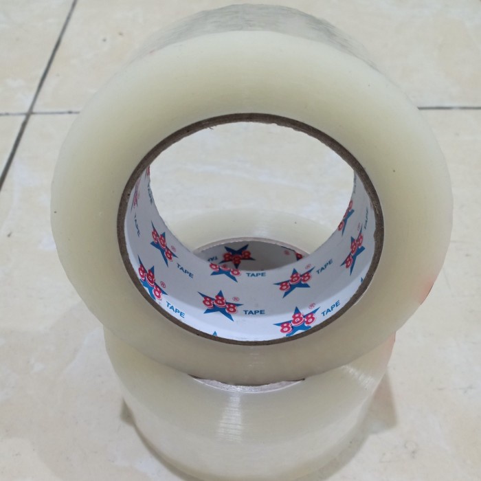 

Promo Bulan Ini Lakban Bening 200 Yard / 200 Meter Trendi