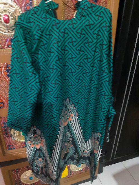 Bisa Cod Ready Xxl - Baju Batik Wanita Termurah Tunik Motif Cibulan Merah - Batik Ifa