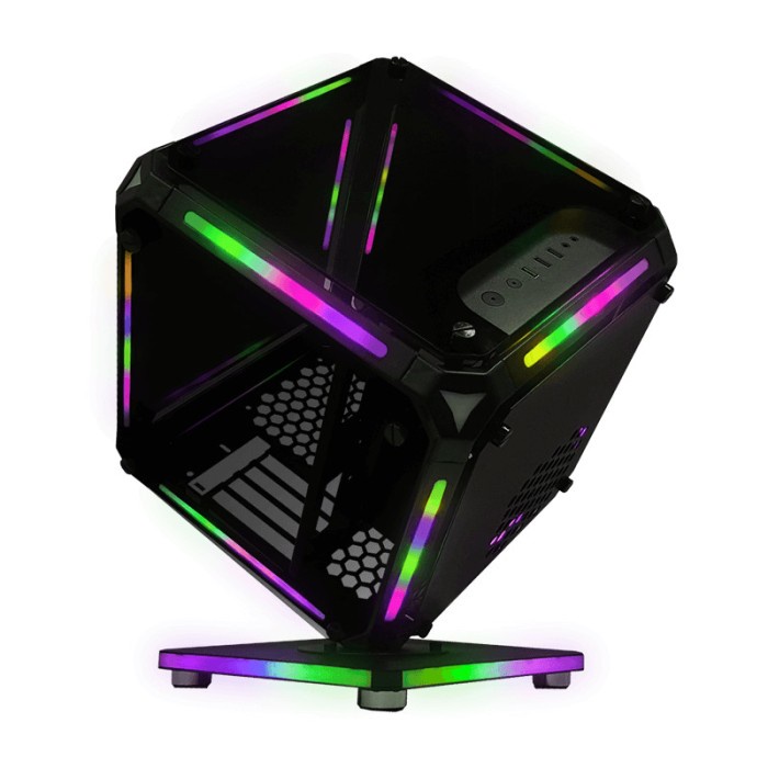 PRIME B-[X] - mATX - UNIQUE GAMING CASE - FRONT-TOP &amp; GLASS