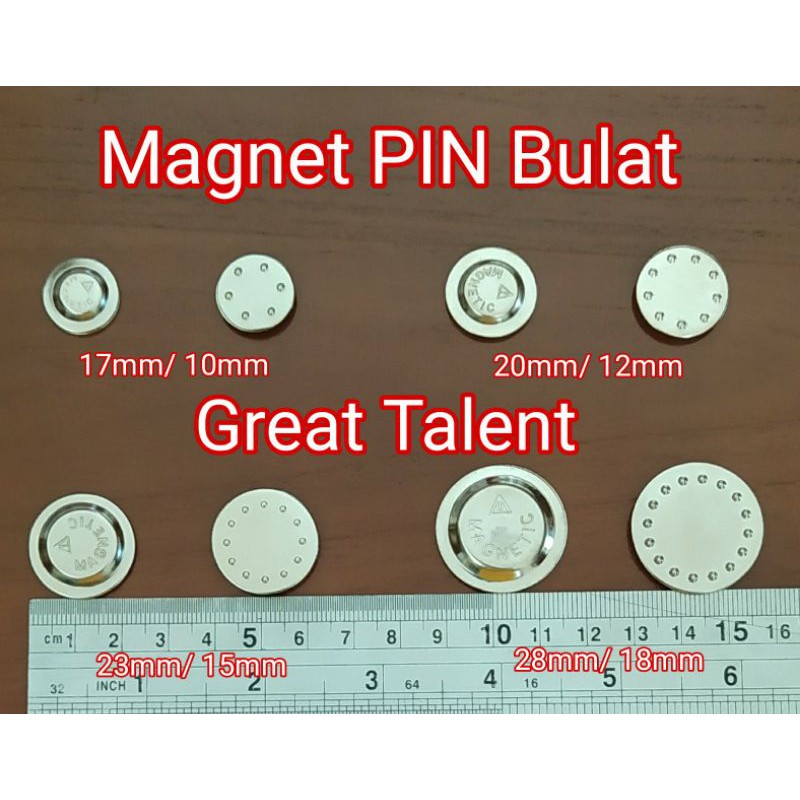 

Magnet PIN Bulat - 1 pcs