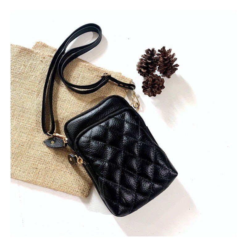 tas hp kulit sapi asli