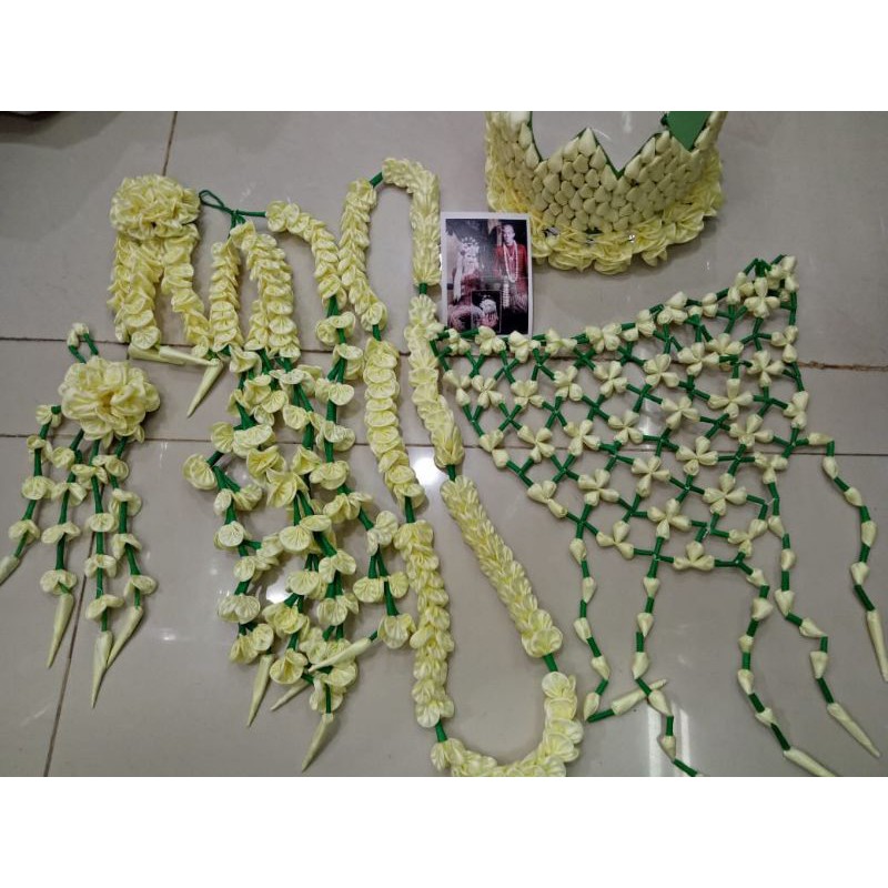 melati sunda siger / mahkota bando sunda / melati pengantin