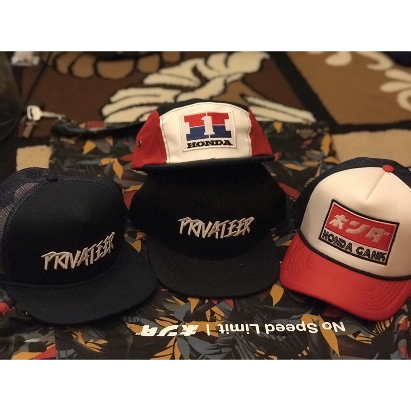 TOPI PRIVATEER HONDA GANK ORIGINAL
