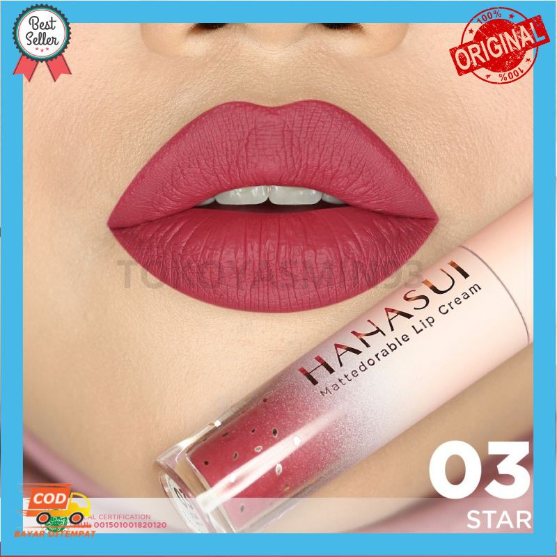 Hanasui Mattedorable Lipcream 4gr-3