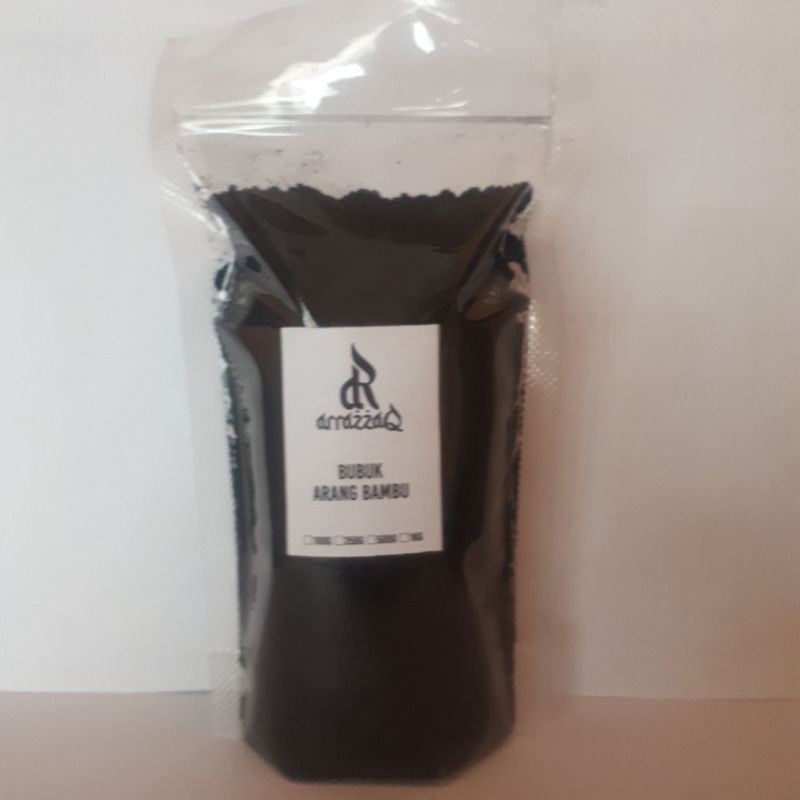 

Bubuk Arang Bambu / Arang Aktif / Activated Bamboo Charcoal / Food Grade 100 gram