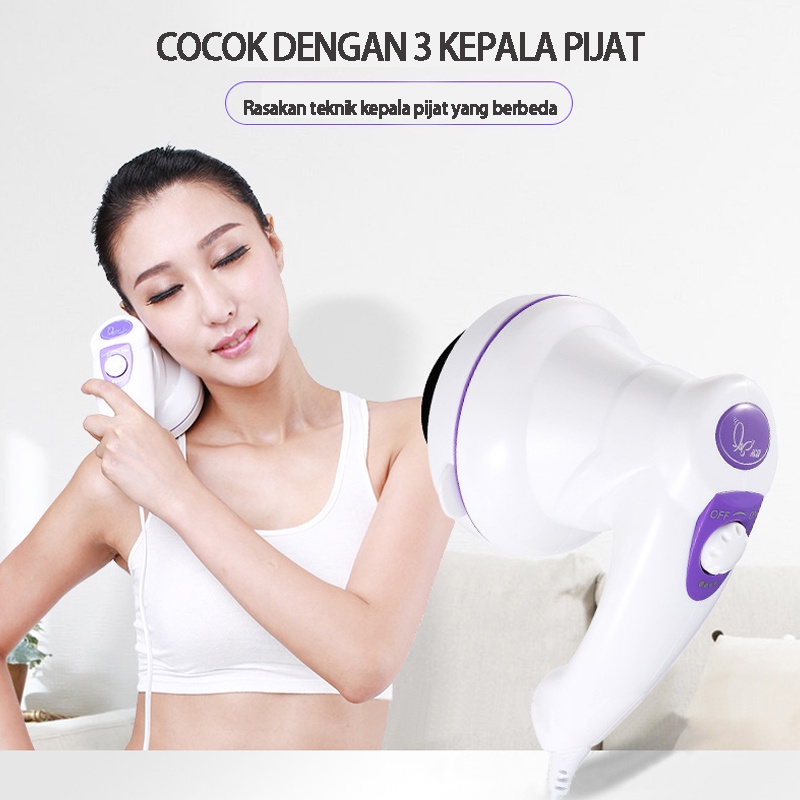 Mesin pendorong, pemijat, instrumen tubuh, mesin pelangsing getaran genggam listrik multi-fungsi, kaki, dan betis