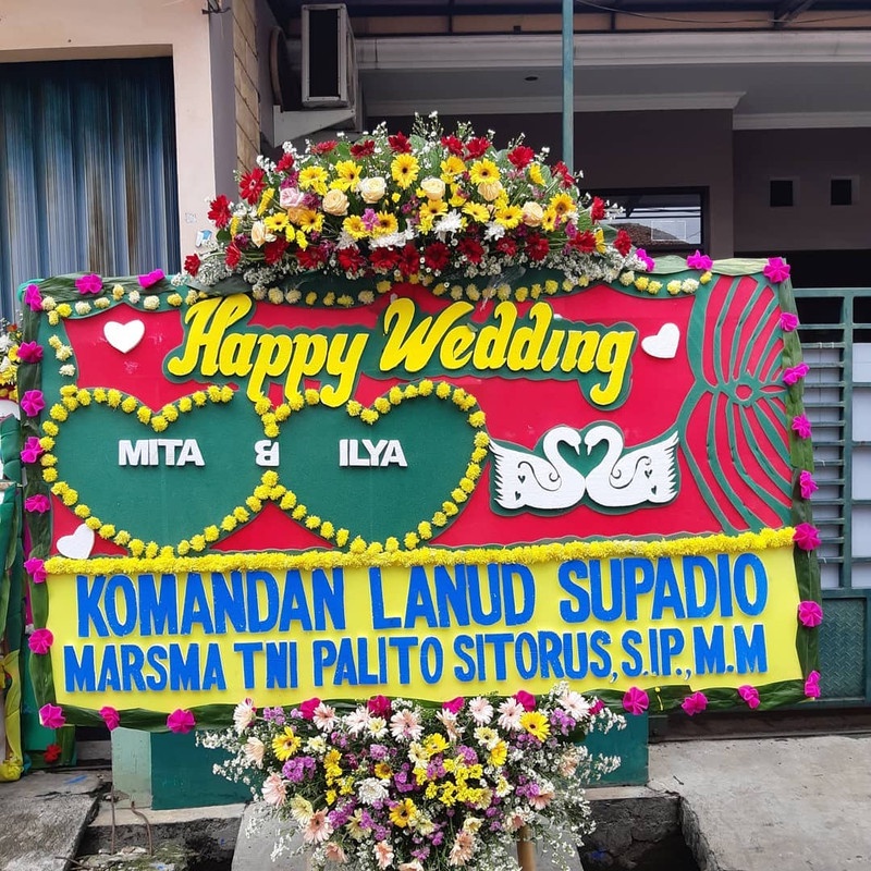 Bunga Papan Ucapan Pernikahan Papan Bunga Karangan Bunga