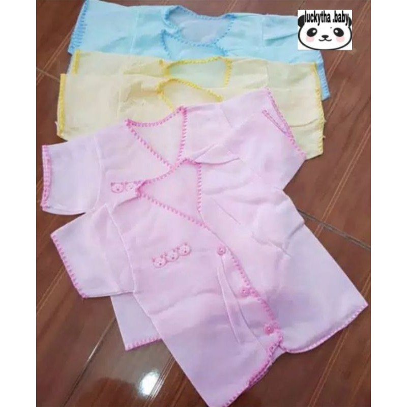BAJU BAYI POLOS / BAJU BAYI BOBOKO NECI / BAJU ATASAN BAYI NEW BORN PENDEK