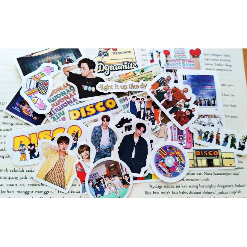 

(COD)NEW! STICKER DYNAMITE(1SET A4)+SUDAH DIGUNTING MURAHH!!