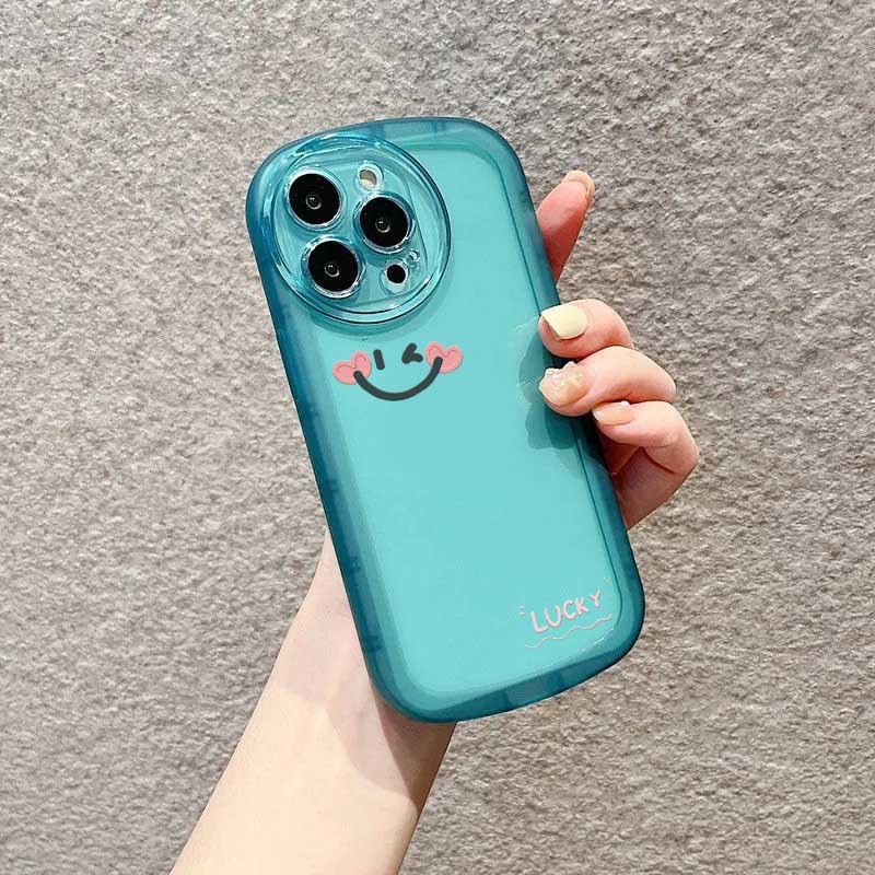 Casing TPU Redmi Note 11S 11 Pro 10C 10A 9C 9T 9A 10 5G 10S 9 8 8 Pro 7 Poco M3 X3 Pro NFC Motif Smiley