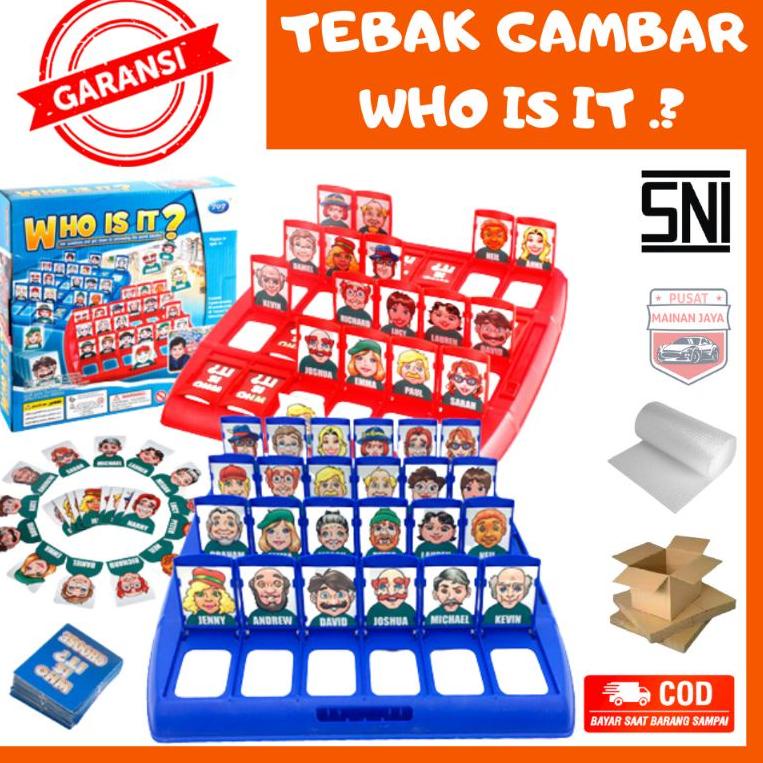 Special Price.. Mainan Tebak Gambar Tebak Tebakan Orang permainan papan Board Game SS1556 VAB