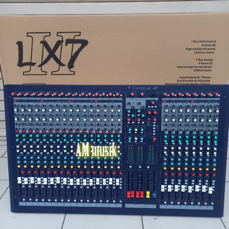 Jual MIXER SOUNDCRAFT LX7 II 24 MIXER 24 CHANNEL LX7ii/24 Shopee