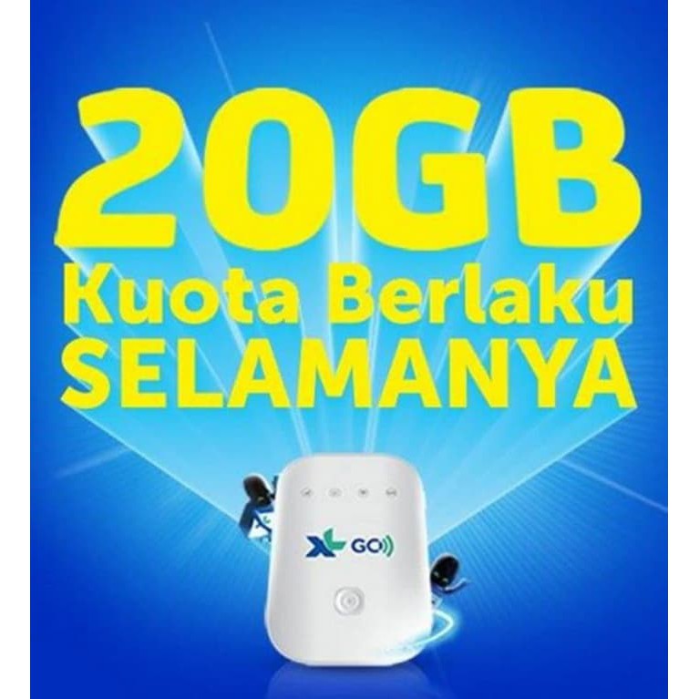 Mifi Modem Wifi 4G XL Go Movimax MV003 Free 60Gb 60Hari [BEST SELLER] - Hitam