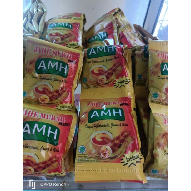 

Minuman Serbuk Jahe Merah Amanah Super AMH Kemasan Kuning 12 Sachet