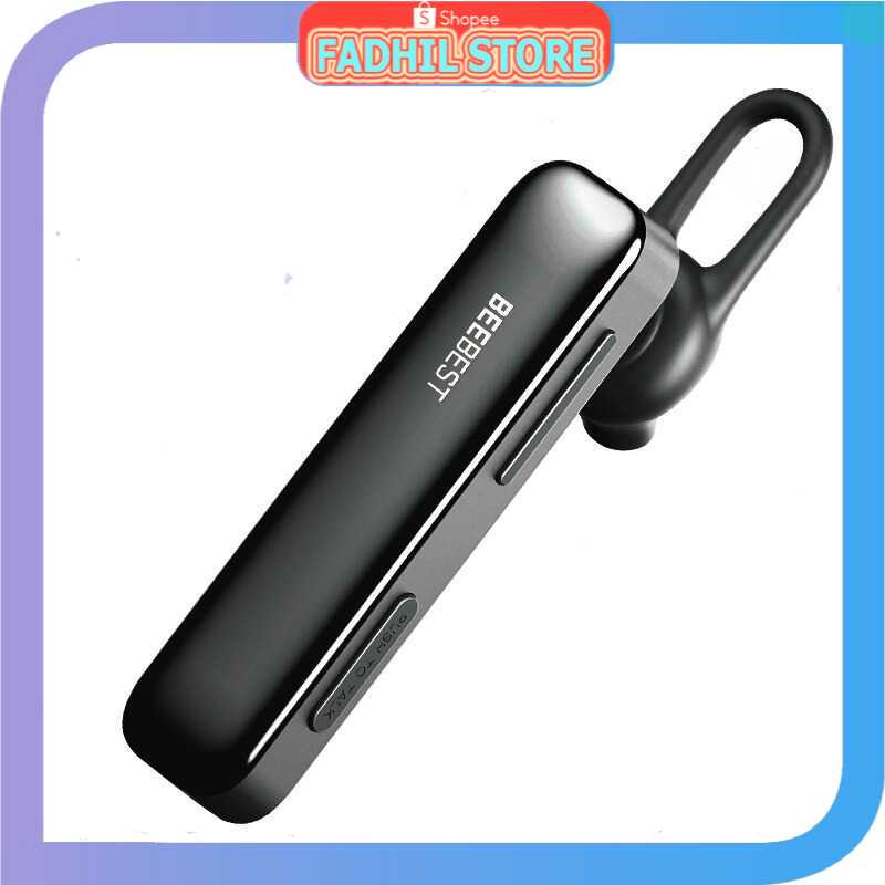 BEEBEST Bluetooth Headset Earphone Wireless Handsfree - 1S