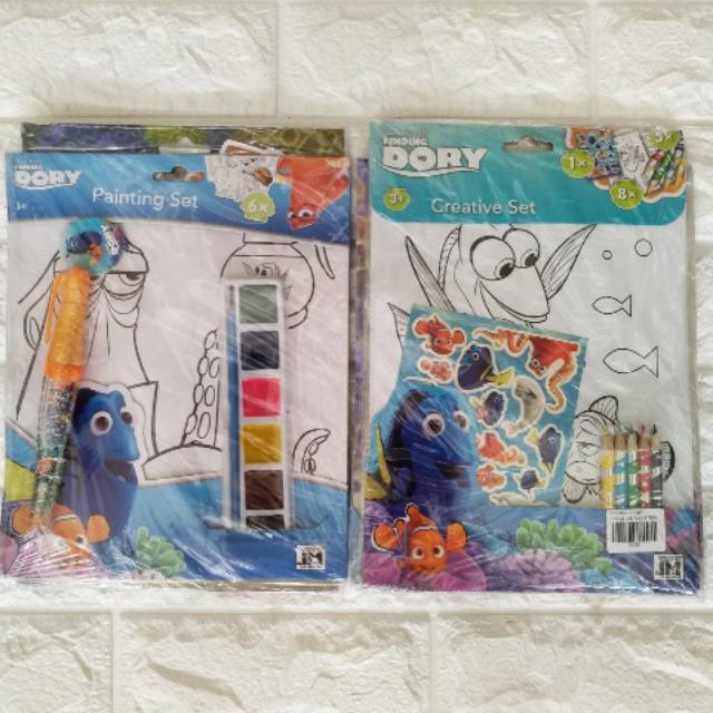 Finding dory painting set + creative set