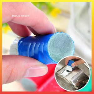 [1 Pak isi 2 Biji] Magic Stick Brush Pembersih Karat Korosi Kerak Dapur Serbaguna Pembersih Panci Logam [ALT06]
