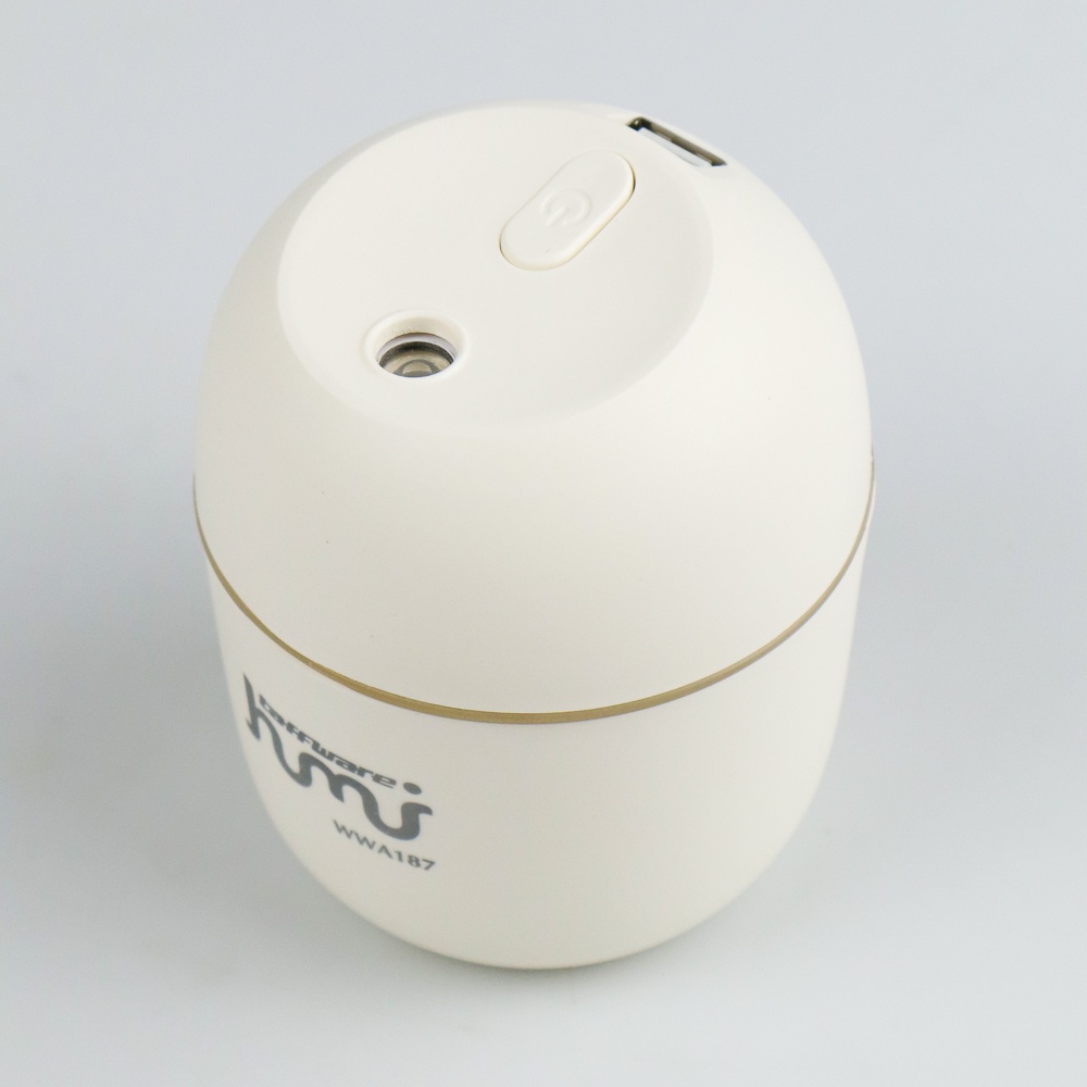 【GOGOMART】Mini Air Humidifier Aromatherapy Oil Diffuser LED Light 220ml - WWA187