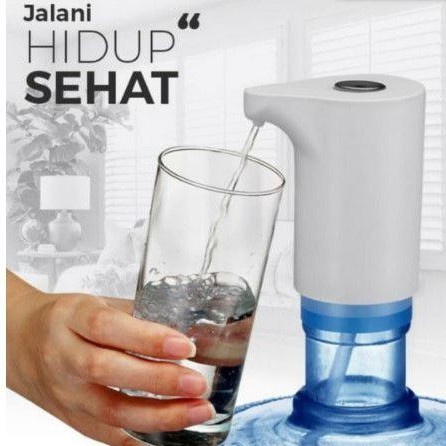 Promo Terbaru!!! Pompa Elektrik Otomatis / Pompa Galon Air Minum VIPOO V-2057 / Electric Water Dispenser Charger USB